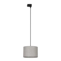 TRACER LINEN 30 cm bėginis šviestuvas, juodas, E27 - Nuotrauka 1