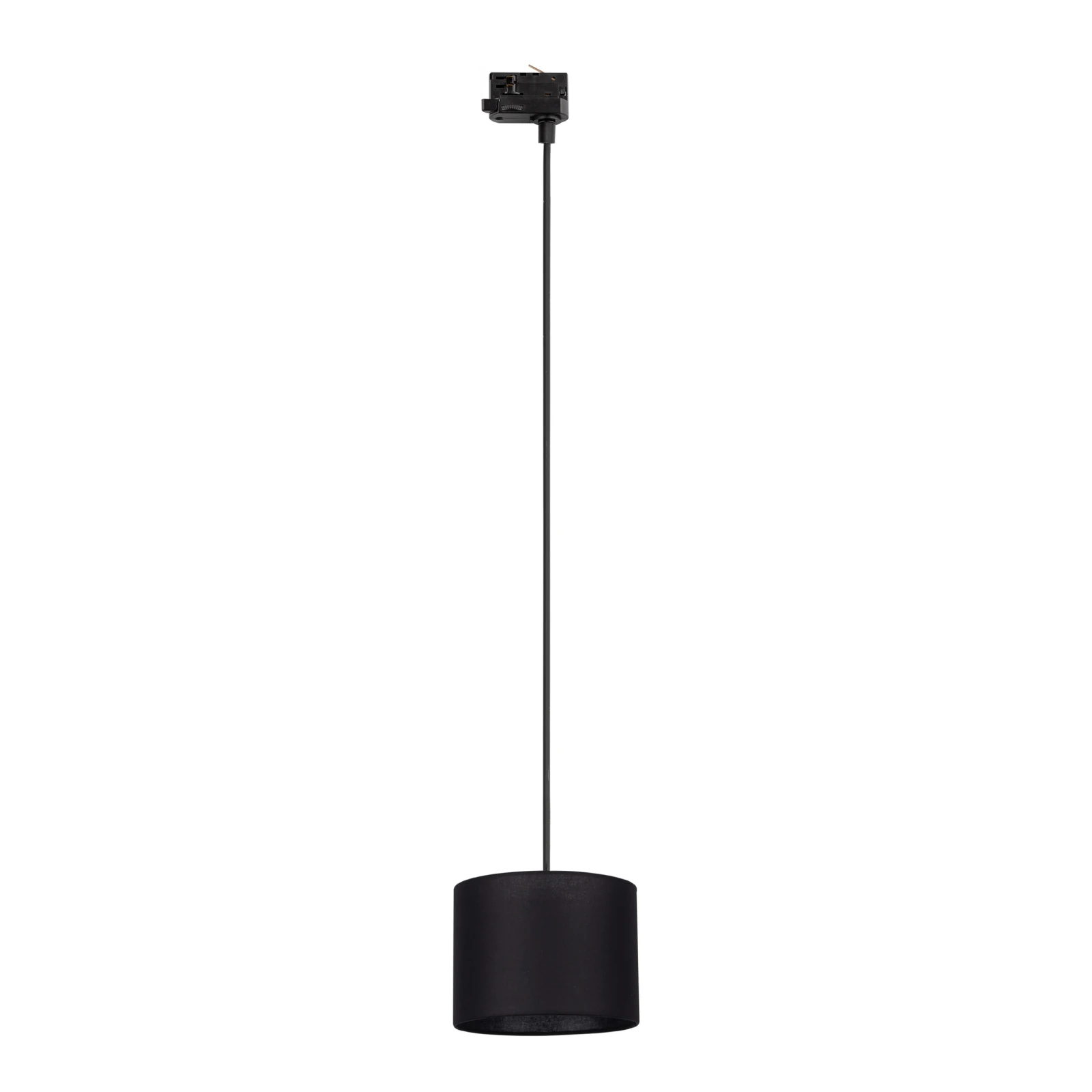 TRACER track light 20 cm, black shade, E27