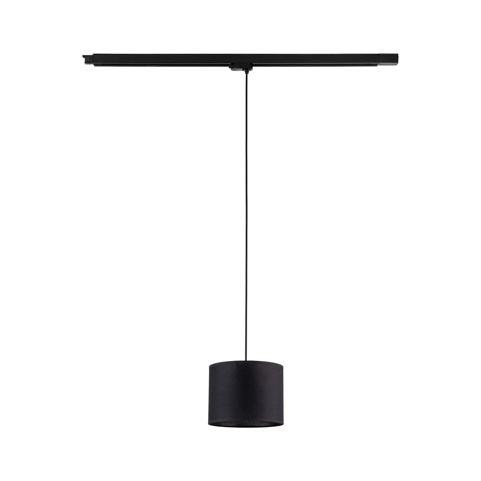 TRACER track light 20 cm, black shade, E27