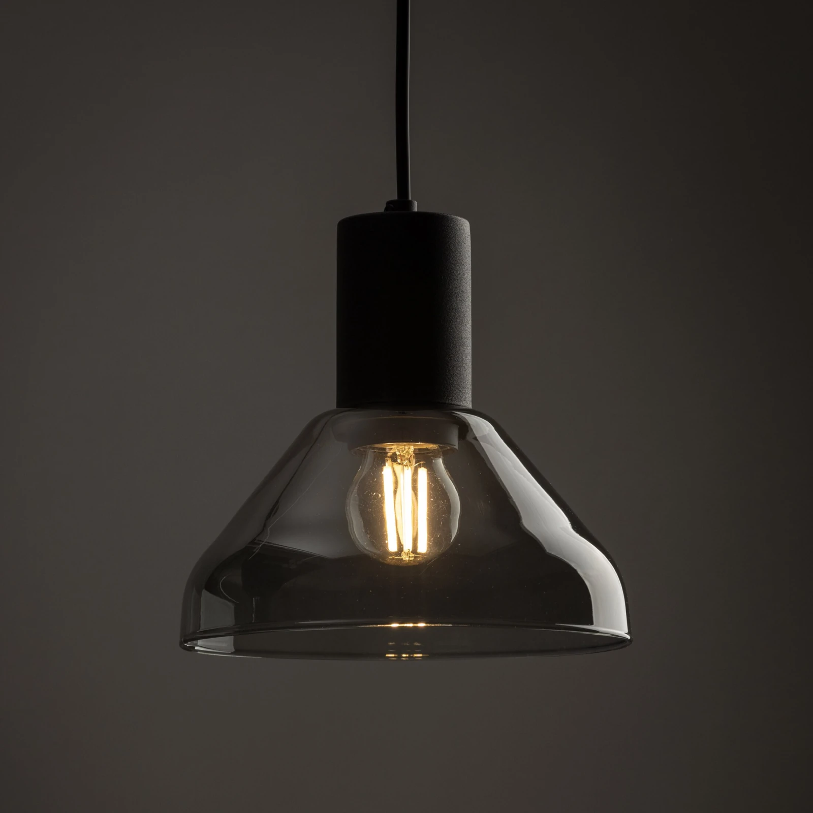 Track light 15 W – E27 holder, black, movable point
