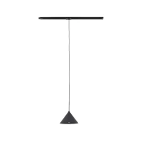 Track light 15 W – cone, black, E27 socket - Image 6