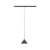 Track light 15 W – cone shade, black and brown - Image 4