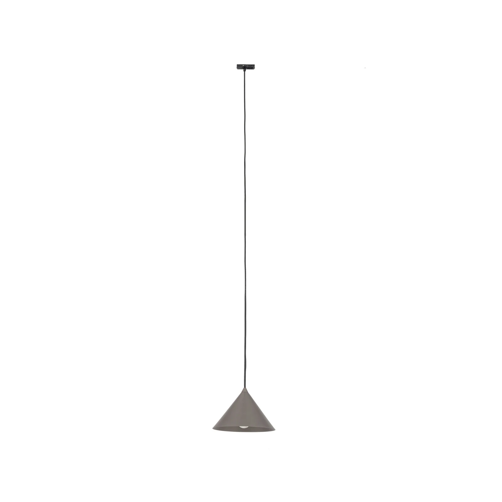 TRACER CONO track light 15 W – brown, E27, movable