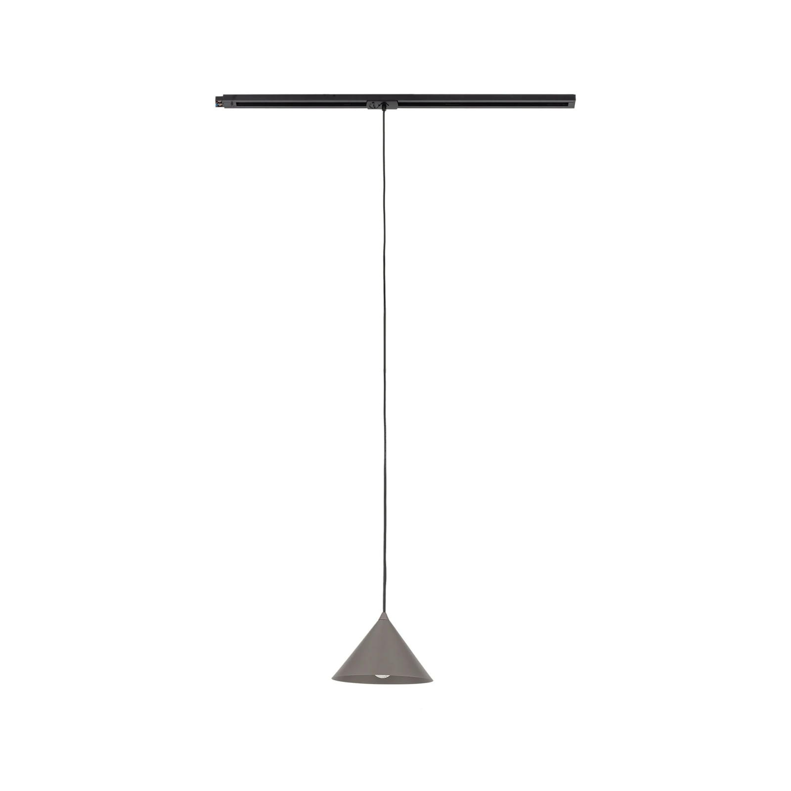 TRACER CONO track light 15 W – brown, E27, movable