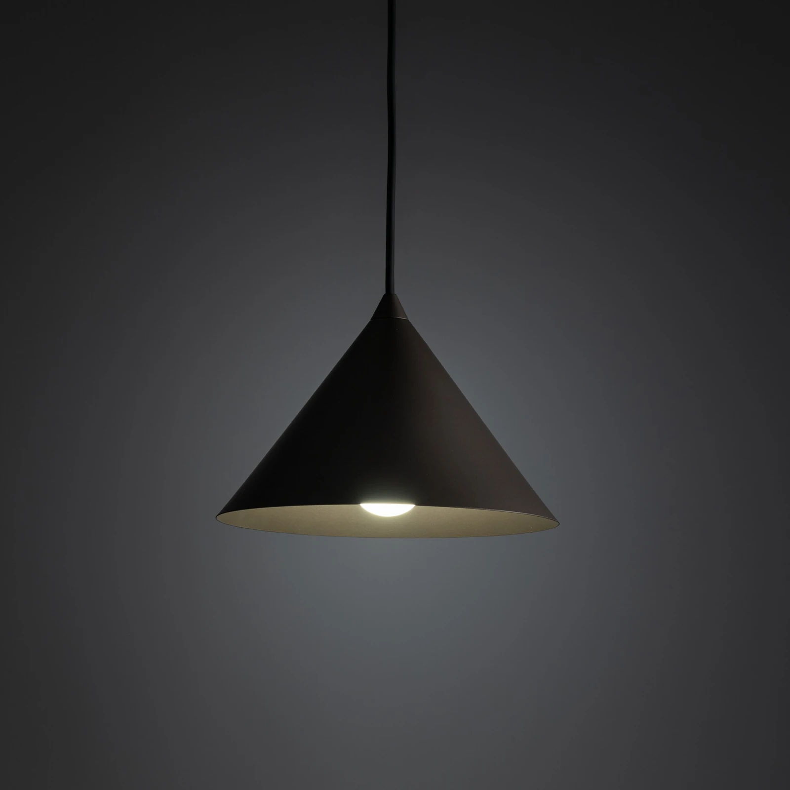TRACER CONO track light 15 W – brown, E27, movable