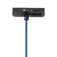 TRACER CONO 1 x E27 track light – cone shade, navy blue, movable point - Image 3