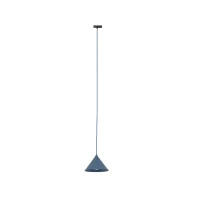 TRACER CONO 1 x E27 track light – cone shade, navy blue, movable point - Image 1