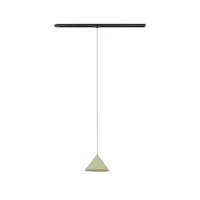 TRACER CONO 1 x E27 track light – pistachio green cone shade, movable - Image 5