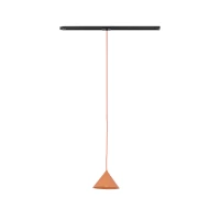 Track light 15 W – cone, salmon orange, movable - Image 5