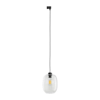 Bėginis šviestuvas TRACER ELIO 15 W, skaidrus, juodas, E27