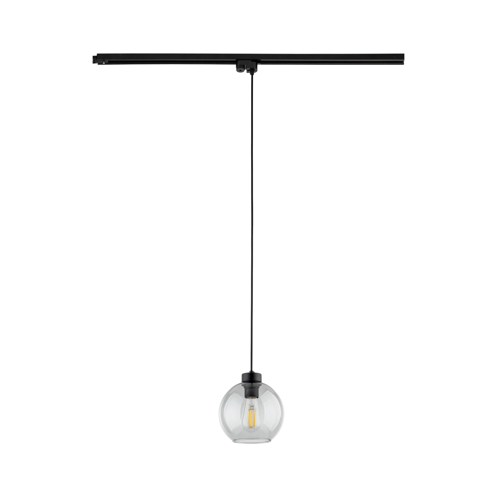 Track light 15 W – CUBUS, graphite colour, E27
