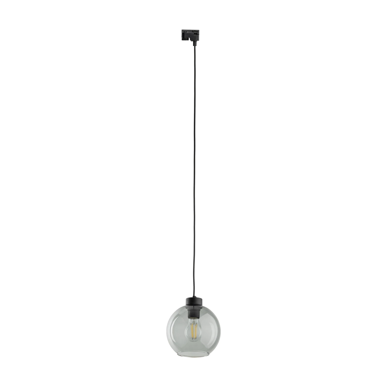 Track light 15 W – CUBUS, graphite colour, E27