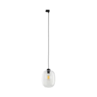 Track light 15 W – ELIO, transparent, three-circuit