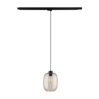 Track light 15 W – cylinder, black, E27 - Image 4
