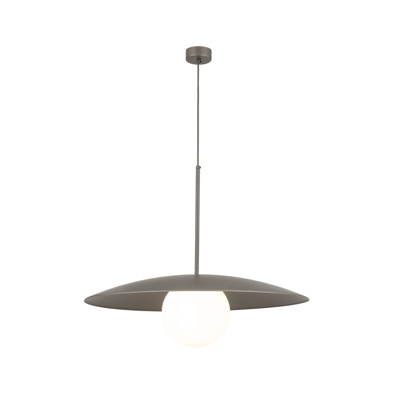 Pendant light 15 W – brown modern shade, E27 socket