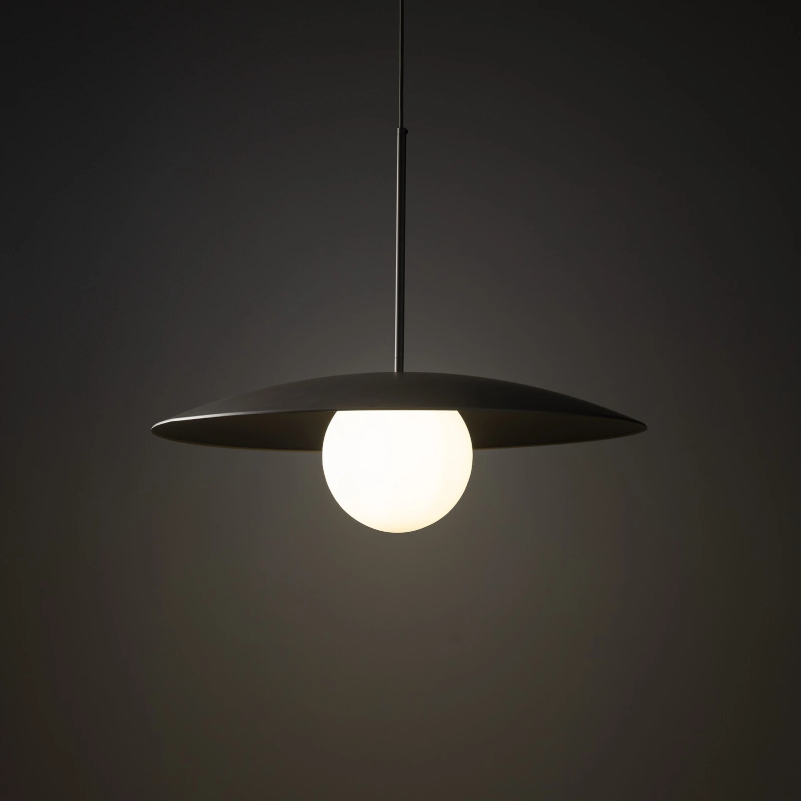 Pendant light 15 W – brown modern shade, E27 socket