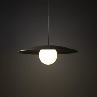 Pendant light 15 W – brown modern shade, E27 socket - Image 3