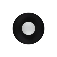 Wall light SLATE 8 W – sphere, black, milky glass - Image 18