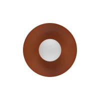 Wall light 8 W – round, orange, milky glass globe - Image 15