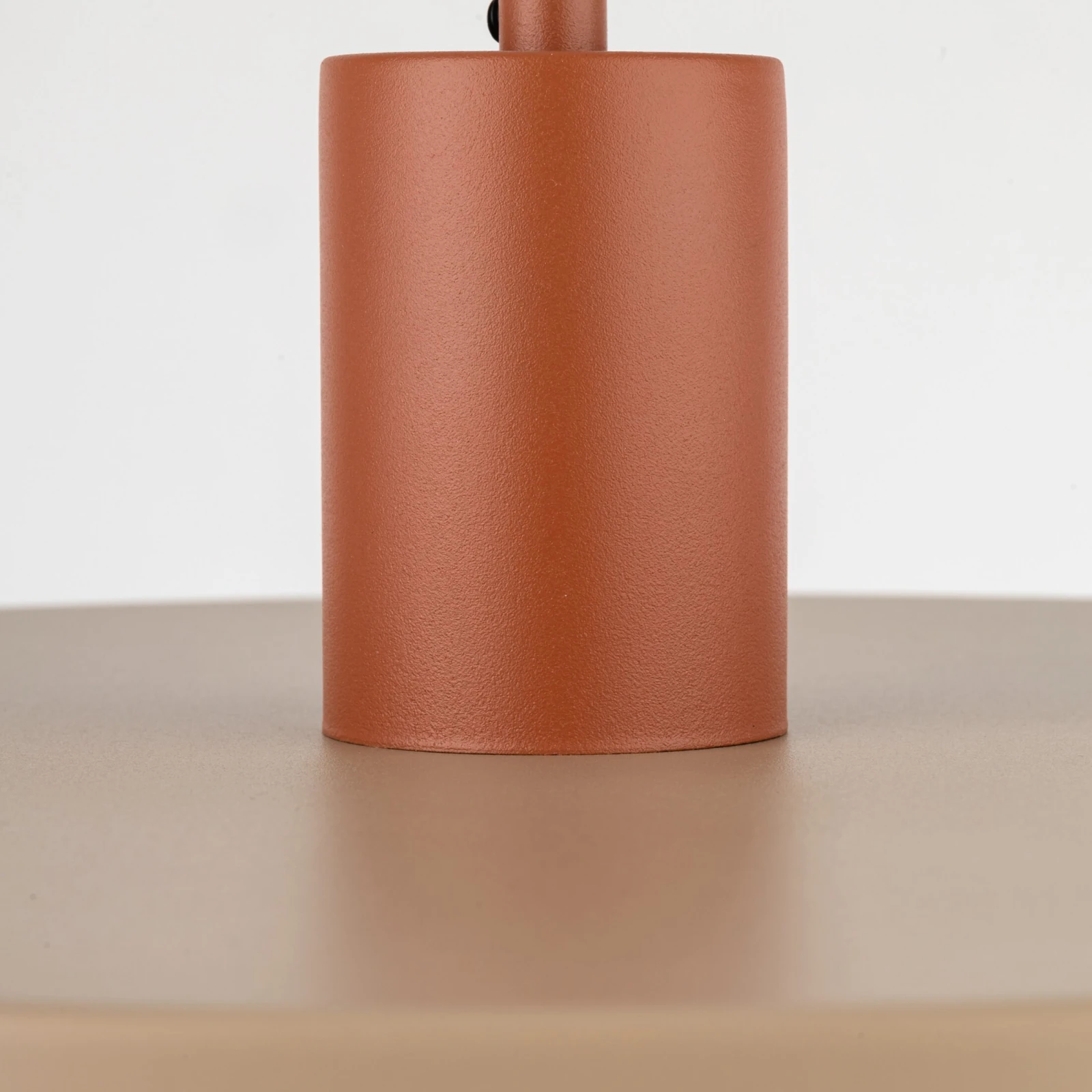 Pendant light 40 cm – round, brown and beige, E27