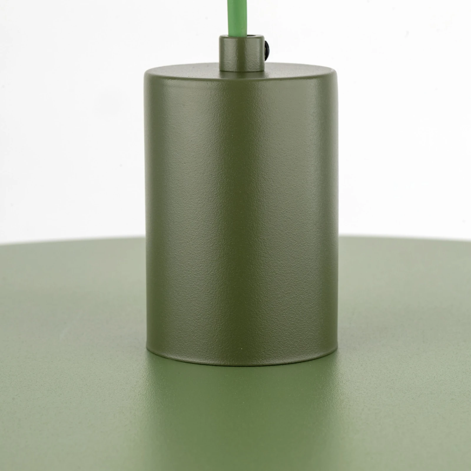 Pendant light 40 cm – round, green, E27