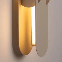 Wall lamp 91 cm – chain form, beige, DALI dimmable - Image 4