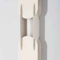 Wall lamp 91 cm – chain form, beige, DALI dimmable - Image 5