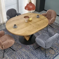 CAP pakabinamas šviestuvas, oranžinis, medžio detalė, E27 - Nuotrauka 5
