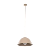 FARO pendant light – beige metal shade, classic form - Image 2