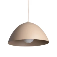 FARO pendant light – beige metal shade, classic form - Image 4