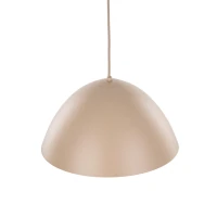 FARO pendant light – beige metal shade, classic form - Image 6