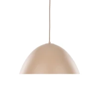 FARO pendant light – beige metal shade, classic form - Image 11