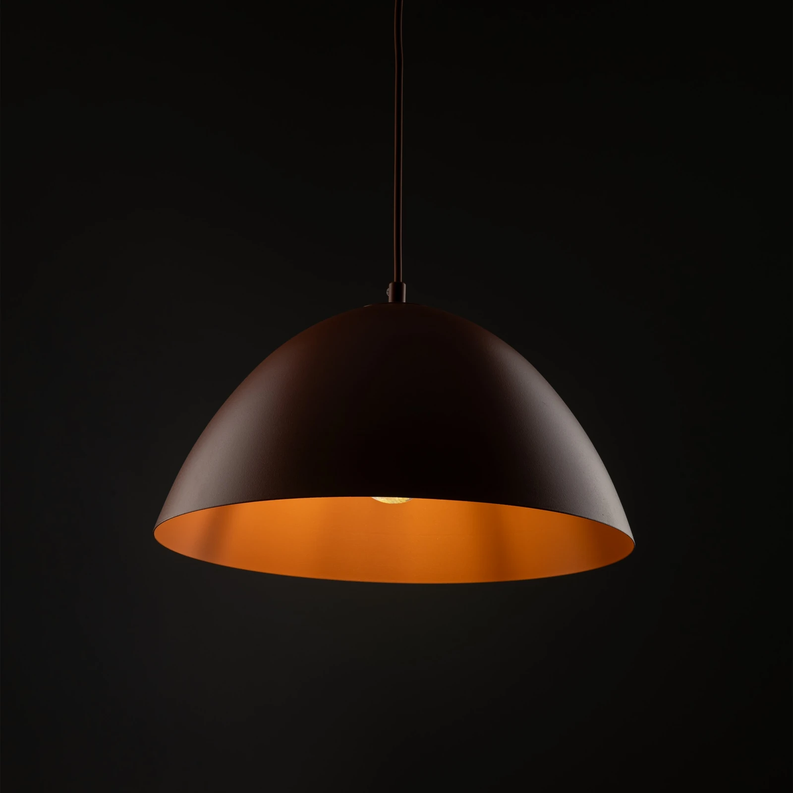 FARO 34 cm pakabinamas šviestuvas, oranžinis, E27