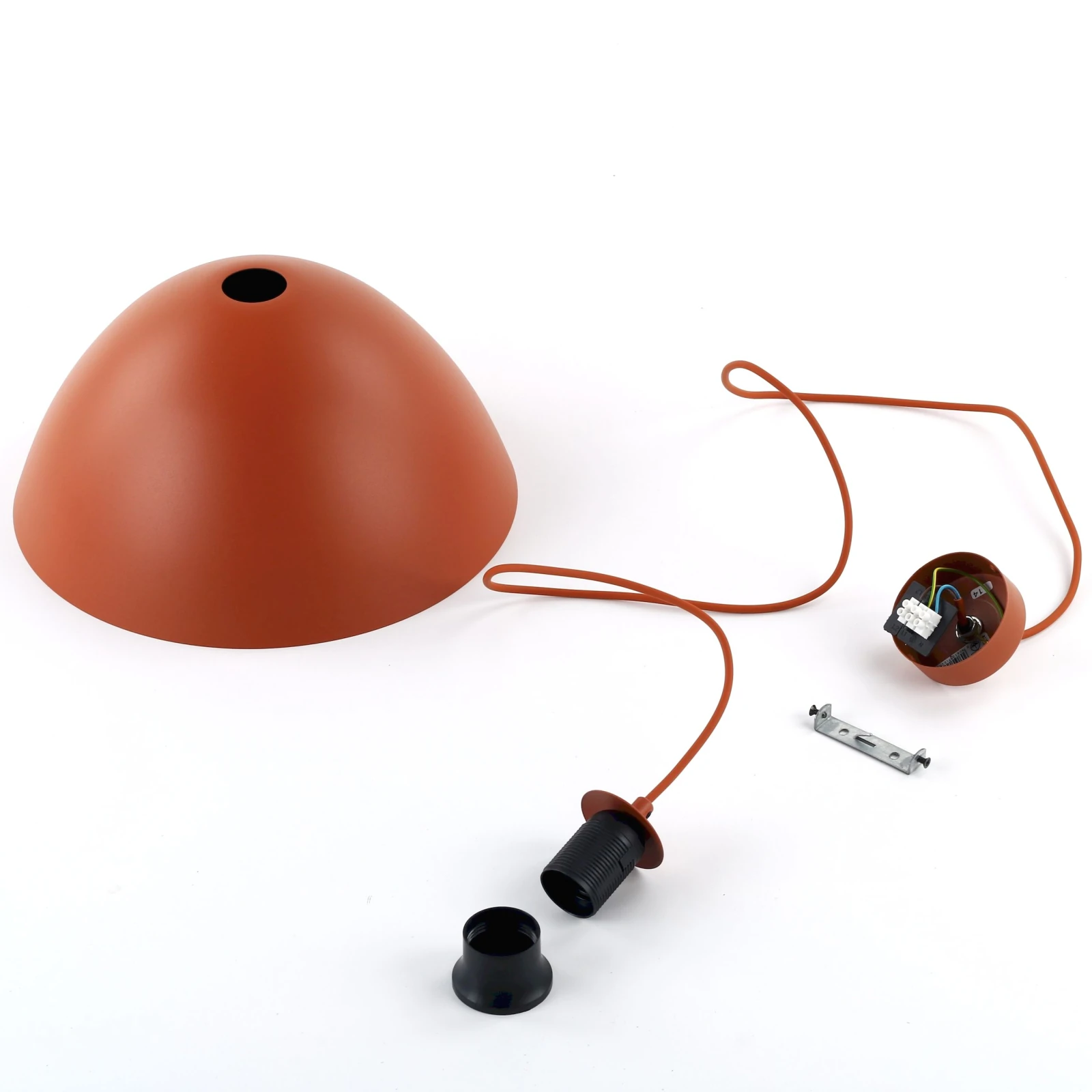 FARO 34 cm pakabinamas šviestuvas, oranžinis, E27