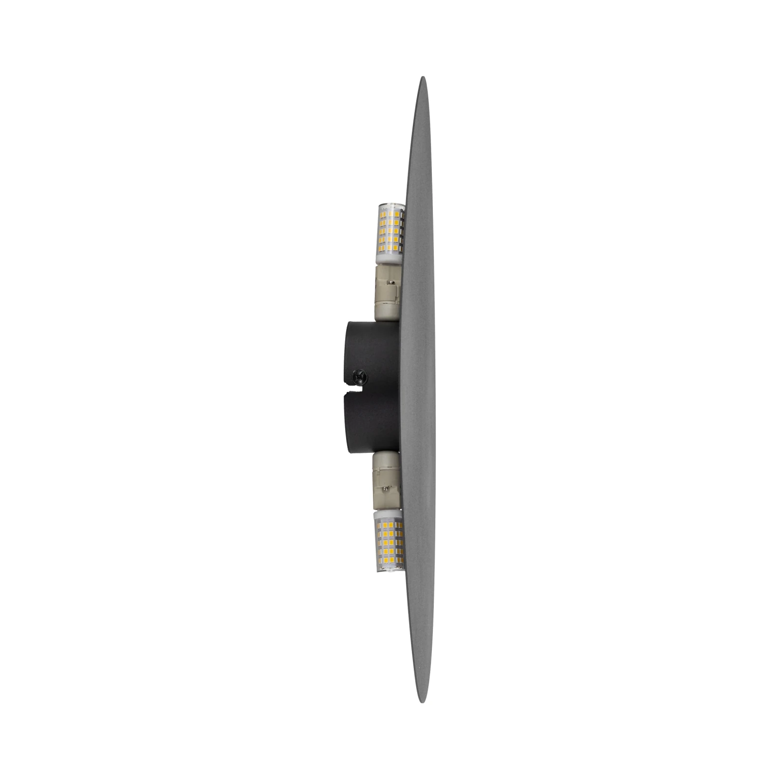STONE 2 wall light – green, natural stone-inspired form