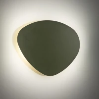 STONE 2 wall light – green, natural stone-inspired form - Image 6