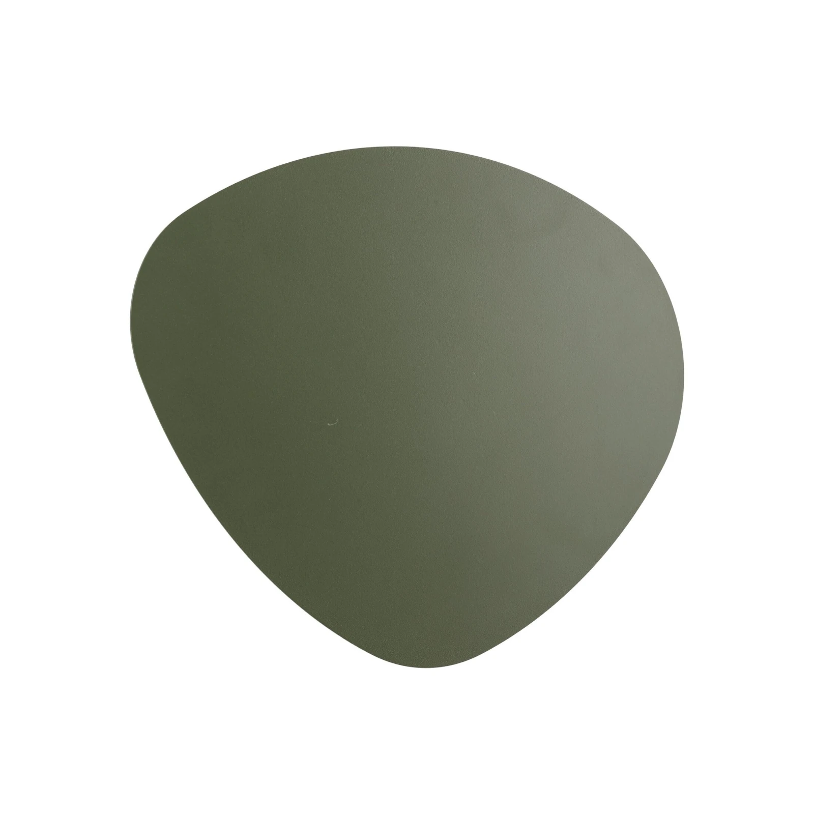 STONE 2 wall light – green, natural stone-inspired form