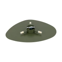 Wall light 3xG9 - stone shape, green, diffused glow - Image 7