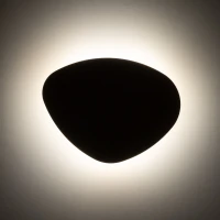 STONE sieninis šviestuvas 3x8 W, juodas, G9 - Nuotrauka 4