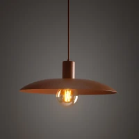 Pakabinamas šviestuvas ASTRA 15 W, terakotos spalvos, E27 - Nuotrauka 3