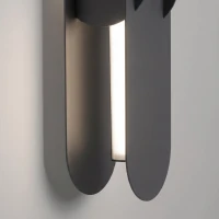 Wall lamp 91 cm – linear, black, DALI dimmable - Image 4