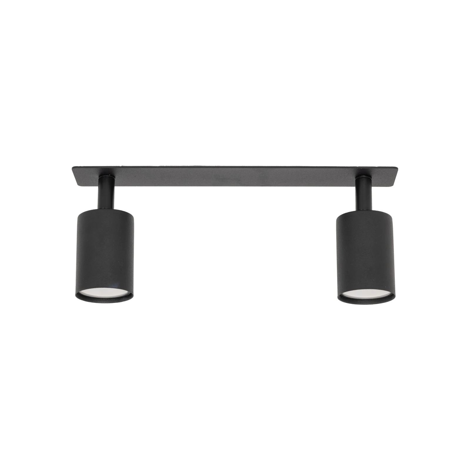 Recessed ceiling light 2 x 10 W – linear, black, GU10