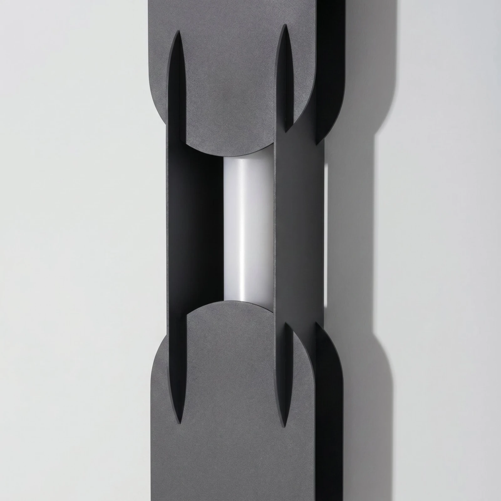 Wall lamp 91 cm – linear, black, DALI LED