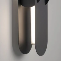 Wall lamp 91 cm – linear, black, DALI LED - Image 4