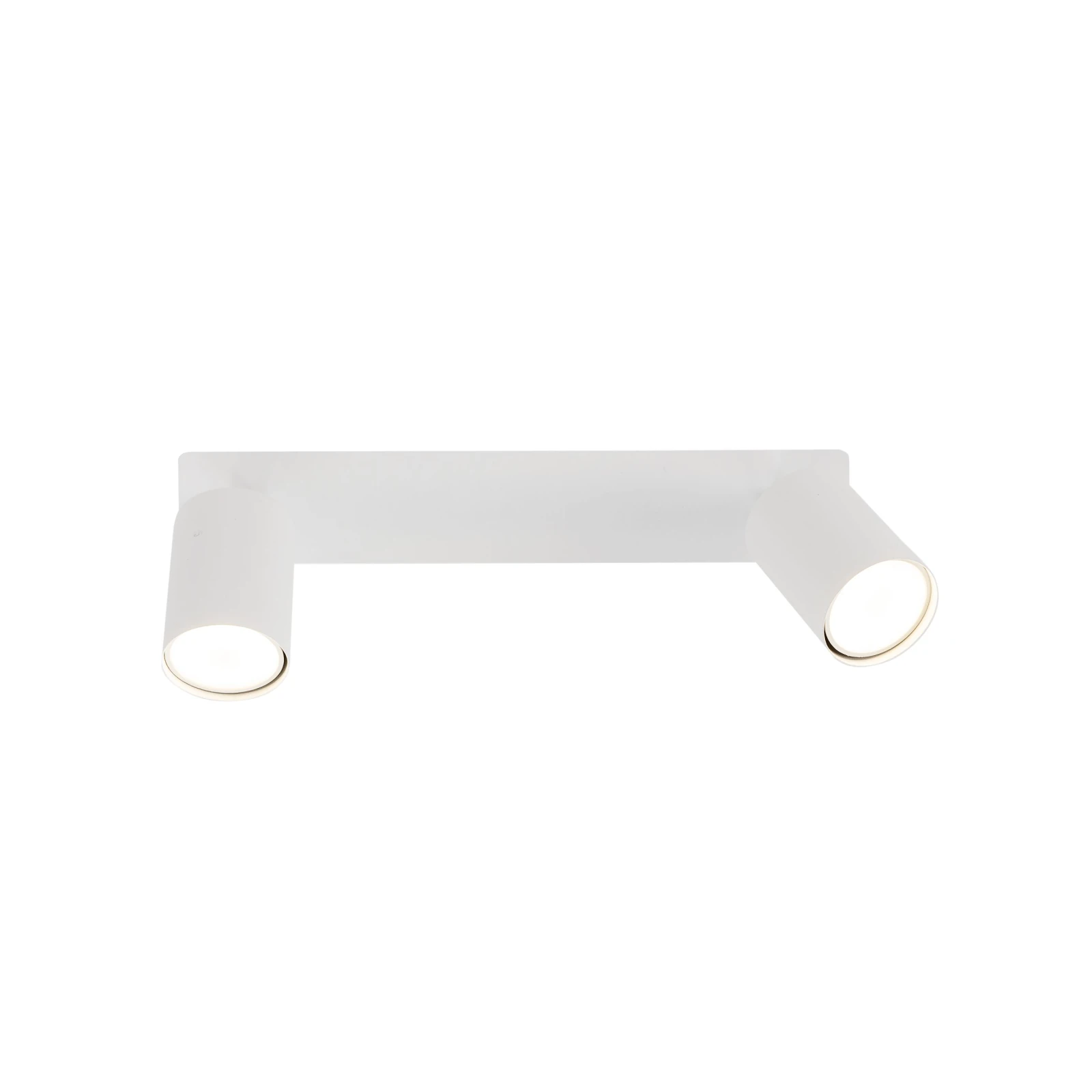 Recessed ceiling light NEX 2xGU10, white, adjustable