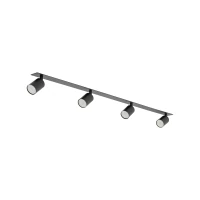 Recessed ceiling light NEX 4xGU10, black, adjustable - Image 2