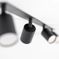 Recessed ceiling light NEX 4xGU10, black, adjustable - Image 7