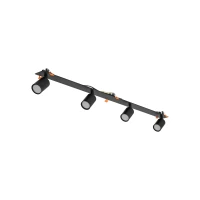 Recessed ceiling light NEX 4xGU10, black, adjustable - Image 10