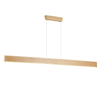 Pakabinamas LED šviestuvas PRIMA WOOD 24 W, natūralus medis - Nuotrauka 14
