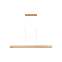 Pakabinamas LED šviestuvas PRIMA WOOD 24 W, natūralus medis - Nuotrauka 2